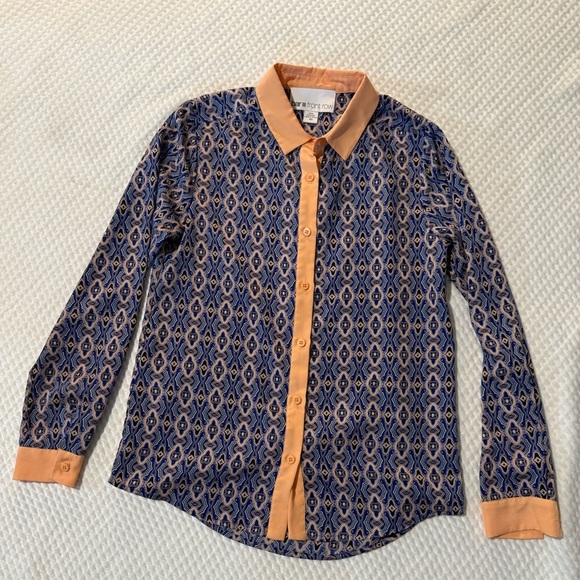 Bar III Front Row Button Blouse Womens Size XS - Picture 1 of 3